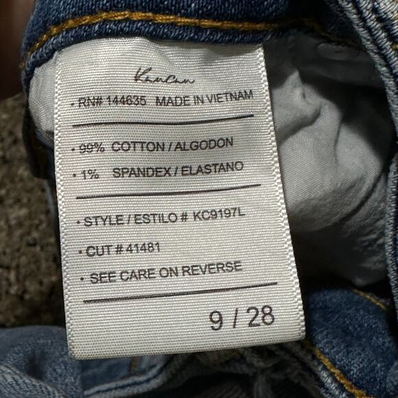 KanCan Ripped Jeans Women Junior Size 9 Blue Denim Distressed Cotton Blend - Picture 6 of 6
